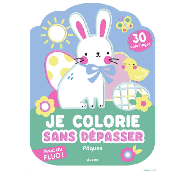 Coloriages fluo - Pâques