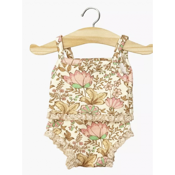 Gordies - Dessous fille en jersey Indienne rosée