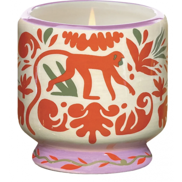 Bougie Adopo en céramique - Singe