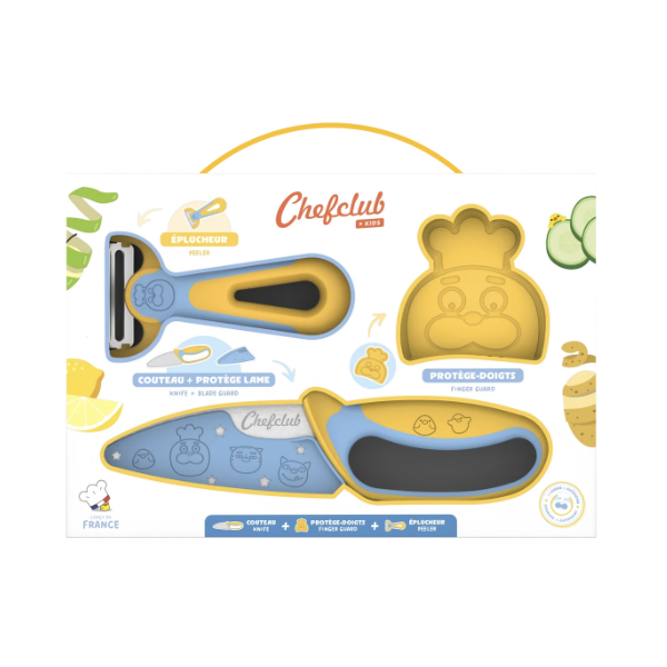 Coffret Chefclub kids Couteau et éplucheur