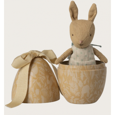 Oeuf de Pâques avec lapin...