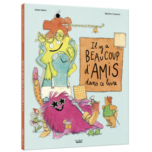 Livre - Il y a beaucoup d'amis dans ce livre