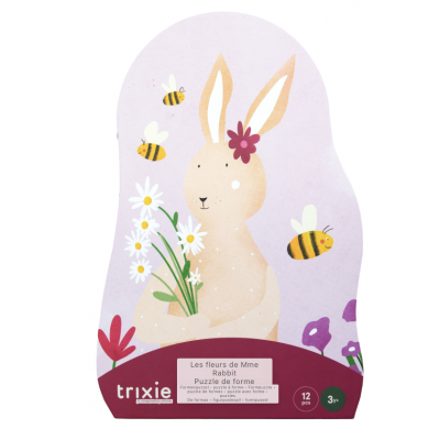 Puzzle forme - Fleurs - Mme...