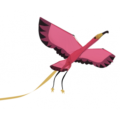 Cerf-volant - Flamand rose