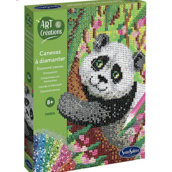 Canevas à diamanter - Panda