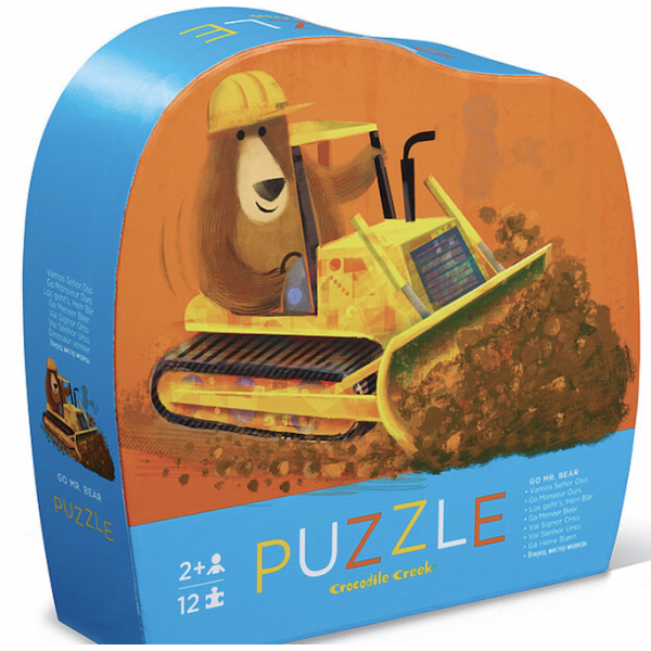 Puzzle - Go l'ours 12 pièces