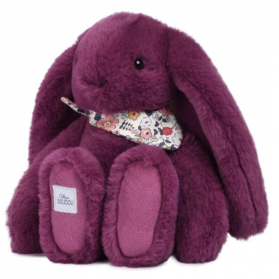Lapin Fleurette - Prune 25 cm
