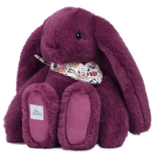 Lapin Fleurette - Prune 25 cm