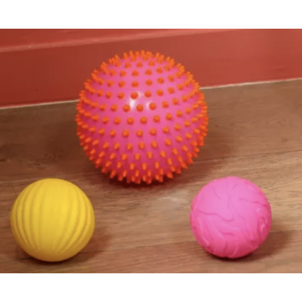 Balles sensorielles - Roses