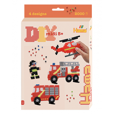 Midi boîte - PM - Les Pompiers