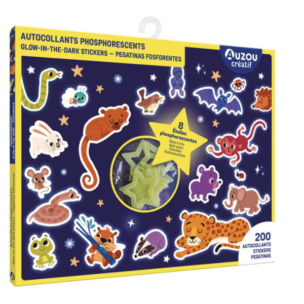 Pochettes d'autocollants - Phosphorescents