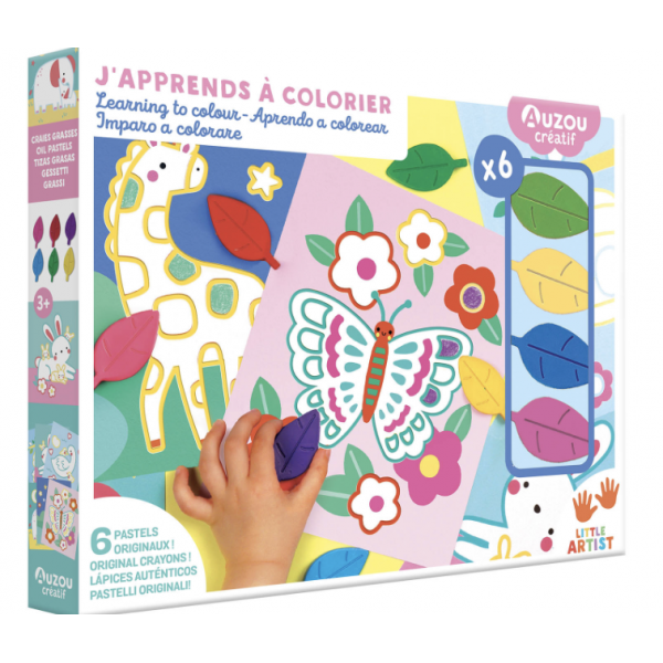 Mon coffret d'artiste - J'apprends à colorier