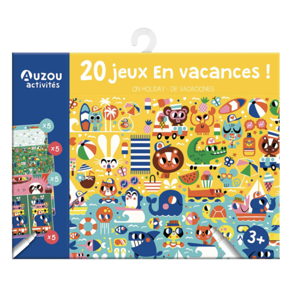 Ma pochette de jeux - 20 Jeux en vacances