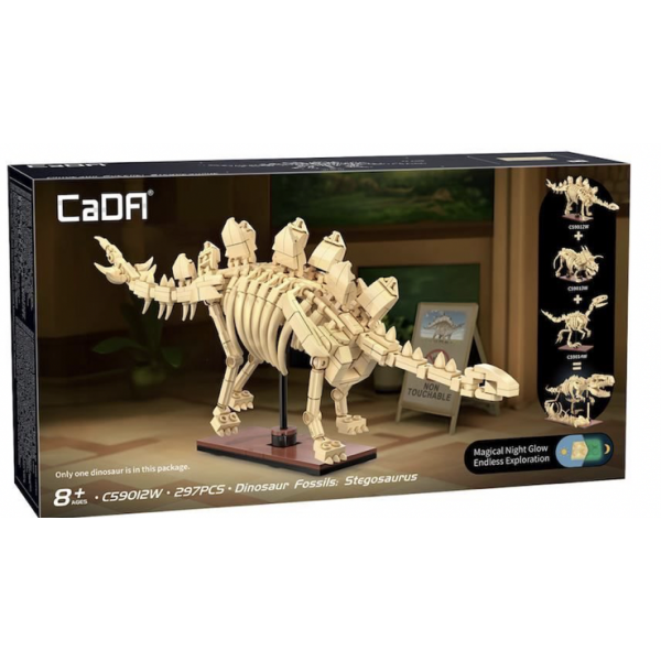 Cada - Squelette de Stegosaurus