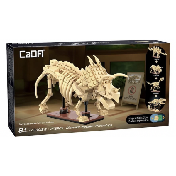 Cada - Squelette de Tricératops