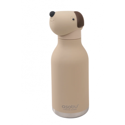 Gourde isotherme - Chien beige
