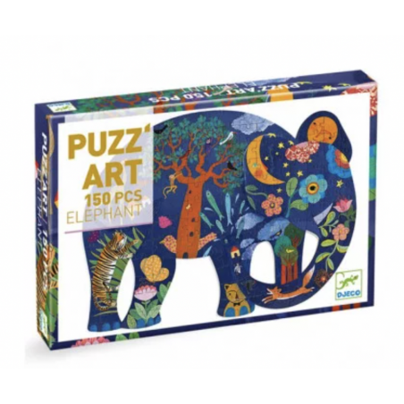 Puzz’art - Éléphant 150 pièces