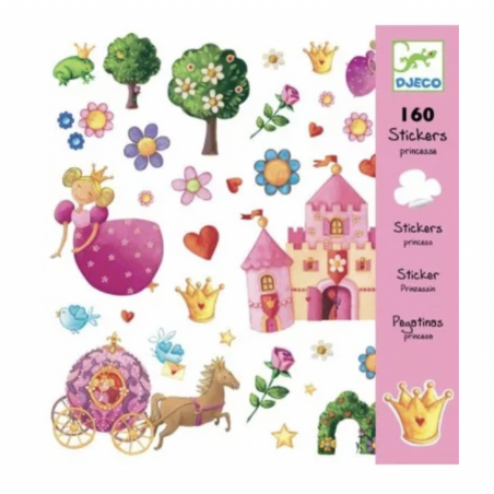 Stickers autocollant - Princesse