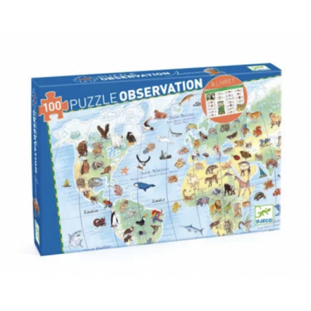 Puzzle Observation - Animaux