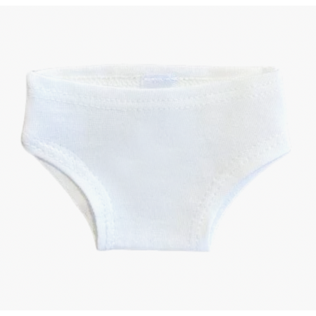 Culotte gordis blanche en coton