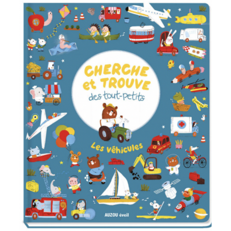 Cherche et trouve des tout-petits - Les véhicules