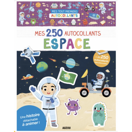 Mes 250 autocollants - Espace