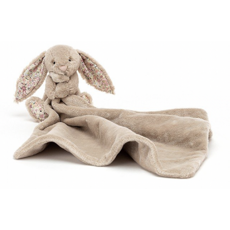 Doudou - Lapin Blossom Soother - Beige