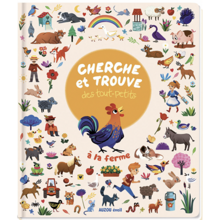 Cherche et trouve des tout-petits - A la ferme