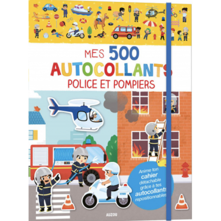 Mes 500 autocollants Police et Pompiers