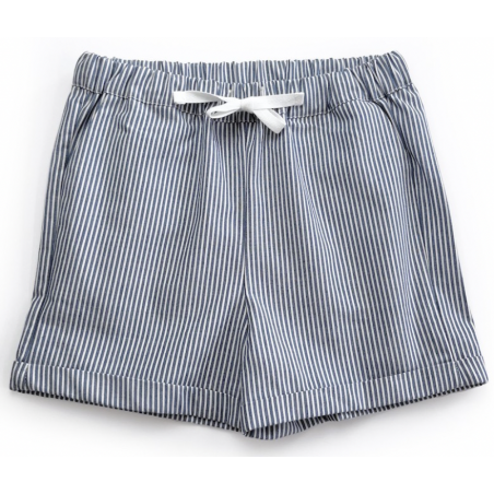 Short Raja - Rayures bleues