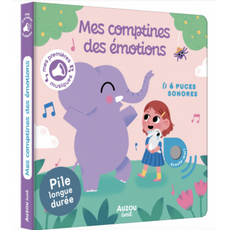 Livre Musical - Mes Comptines des Emotions