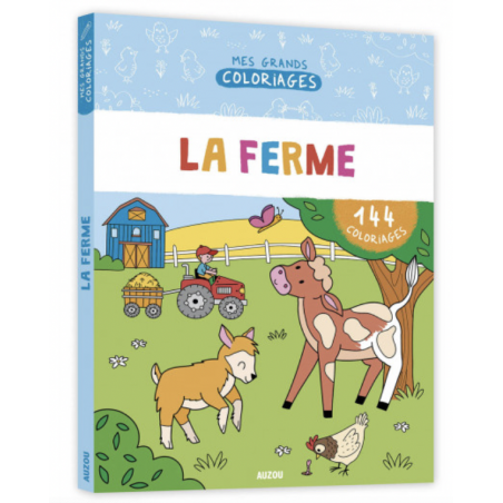 Mes Grands Coloriages - La ferme