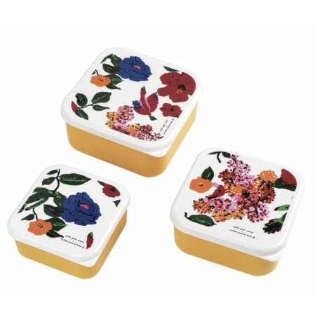 Set de 3 Lunch Box - Les Hibiscus